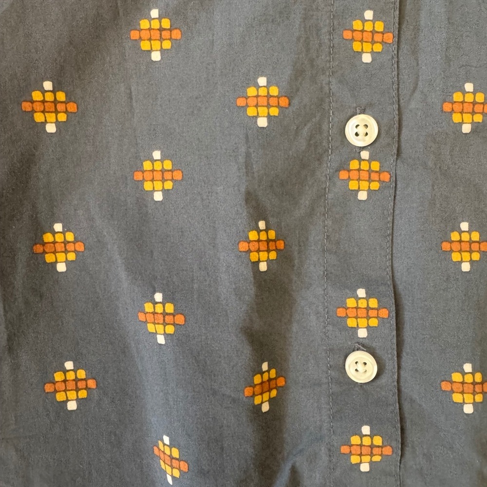 Pendleton Southwestern Geometric Button Up Shirt … - image 2
